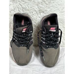 Nike Run Swift Shoes Womens Size 9 Black Gray Pink Running Sneakers CK6666-001